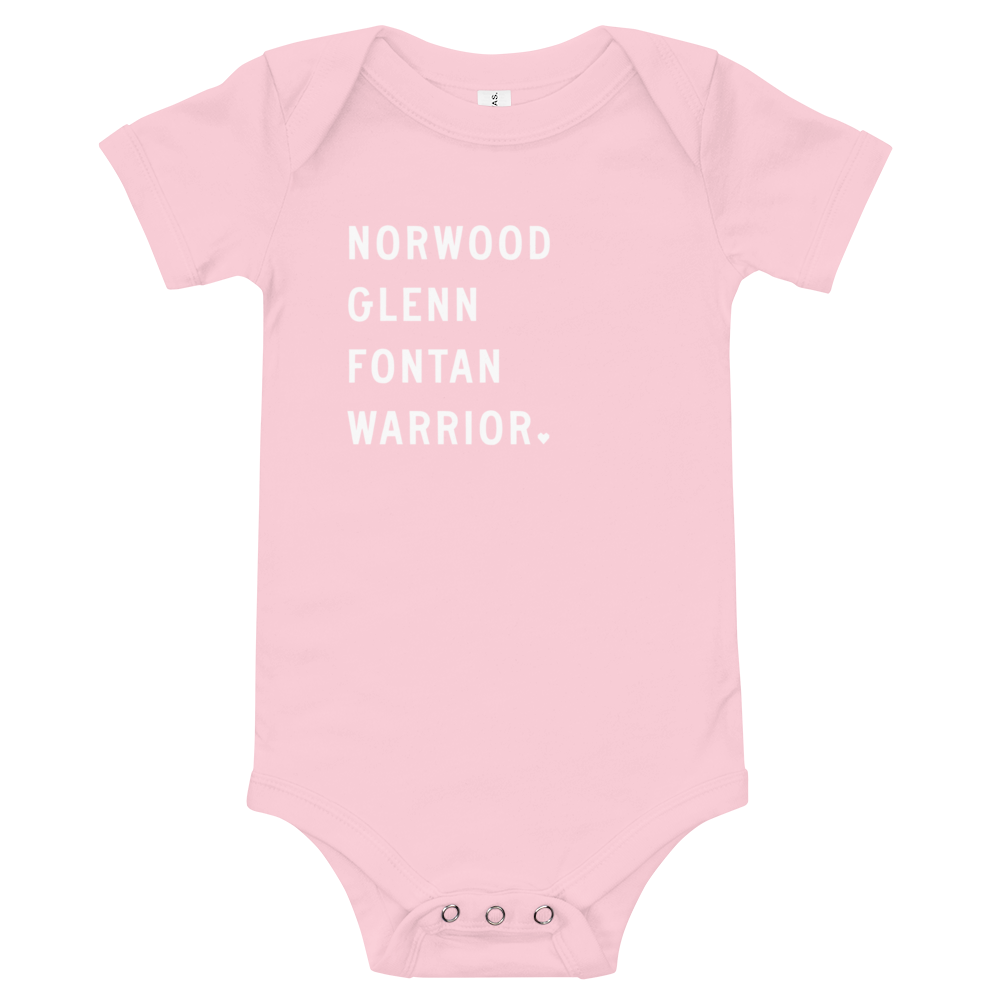 Norwood. Glenn. Fontan. Warrior. - Baby - Image 2