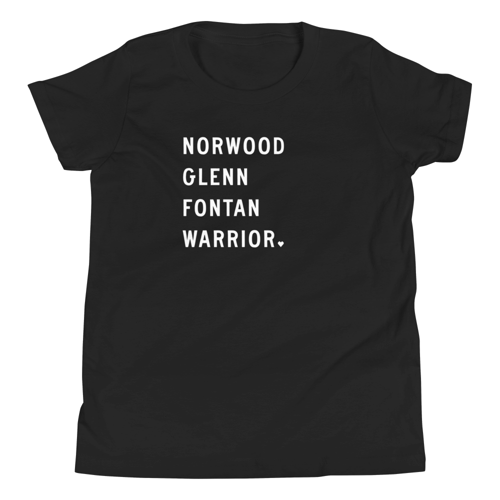 Norwood. Glenn. Fontan. Warrior. - Youth